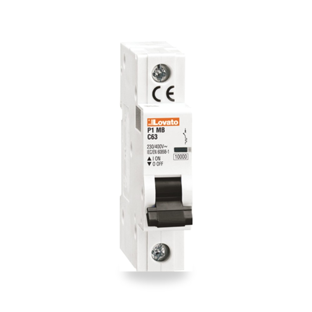 قاطع تيار أوتوماتيكي MCB أحادي 50A منحنى طراز ريمكو للتوريدات الصناعية (Reemco Industrial)