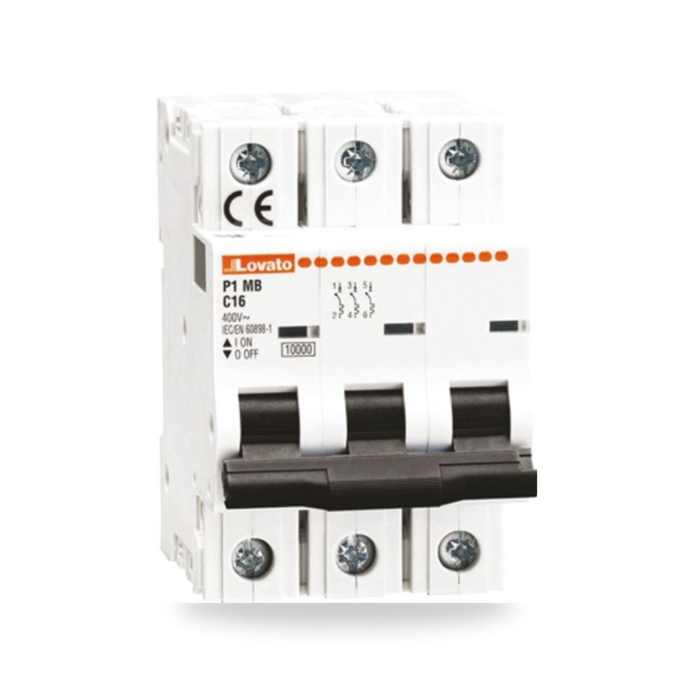 قاطع تيار أوتوماتيكي MCB ثلاثي 20A منحنى C ريمكو للتوريدات الصناعية (Reemco Industrial)