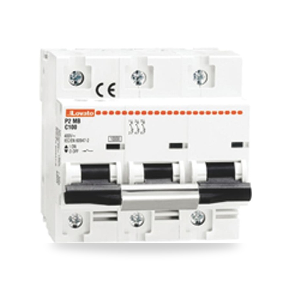 قاطع تيار أوتوماتيكي MCB ثلاثي 80A منحنى C RS ريمكو للتوريدات الصناعية (Reemco Industrial)