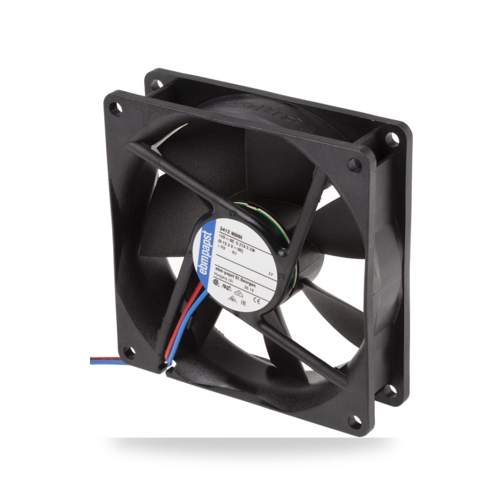 مروحة تبريد محورية للكبائن 12V DC 92 طراز T ريمكو للتوريدات الصناعية (Reemco Industrial)