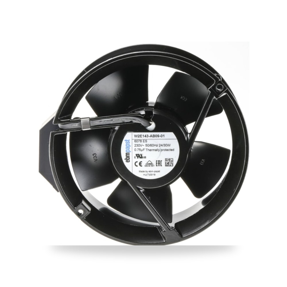 مروحة تبريد محورية للكبائن 230V AC 150 طراز D ريمكو للتوريدات الصناعية (Reemco Industrial)