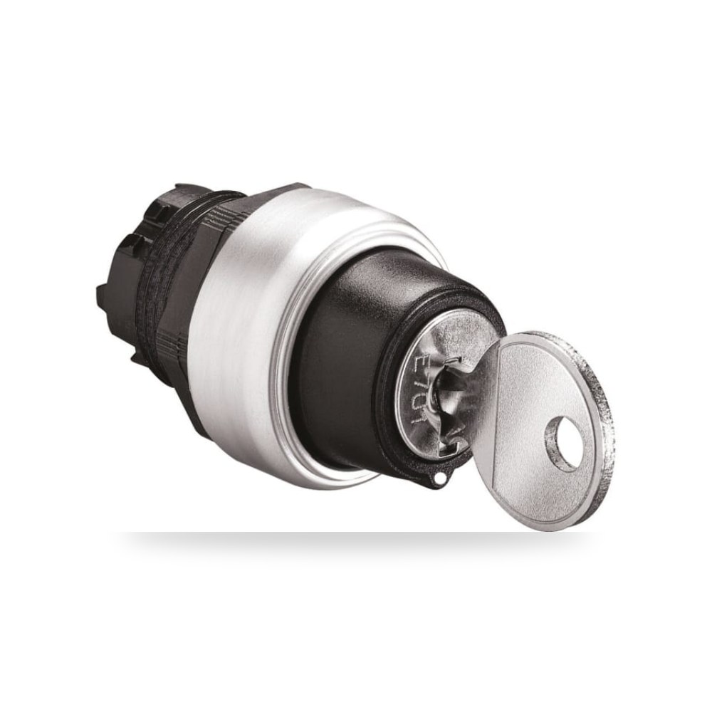 رأس مفتاح تشغيل بمفتاح أمان للوحات 22 مم طراز ريمكو للتوريدات الصناعية (Reemco Industrial)