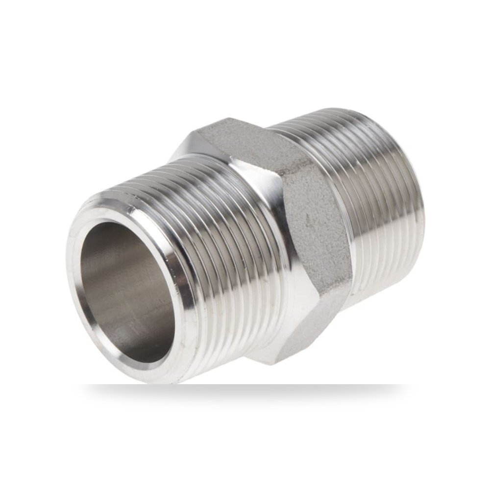وصلة مواسير ستانلس ستيل سداسية 1 - 4 للمنشآت ريمكو للتوريدات الصناعية (Reemco Industrial)