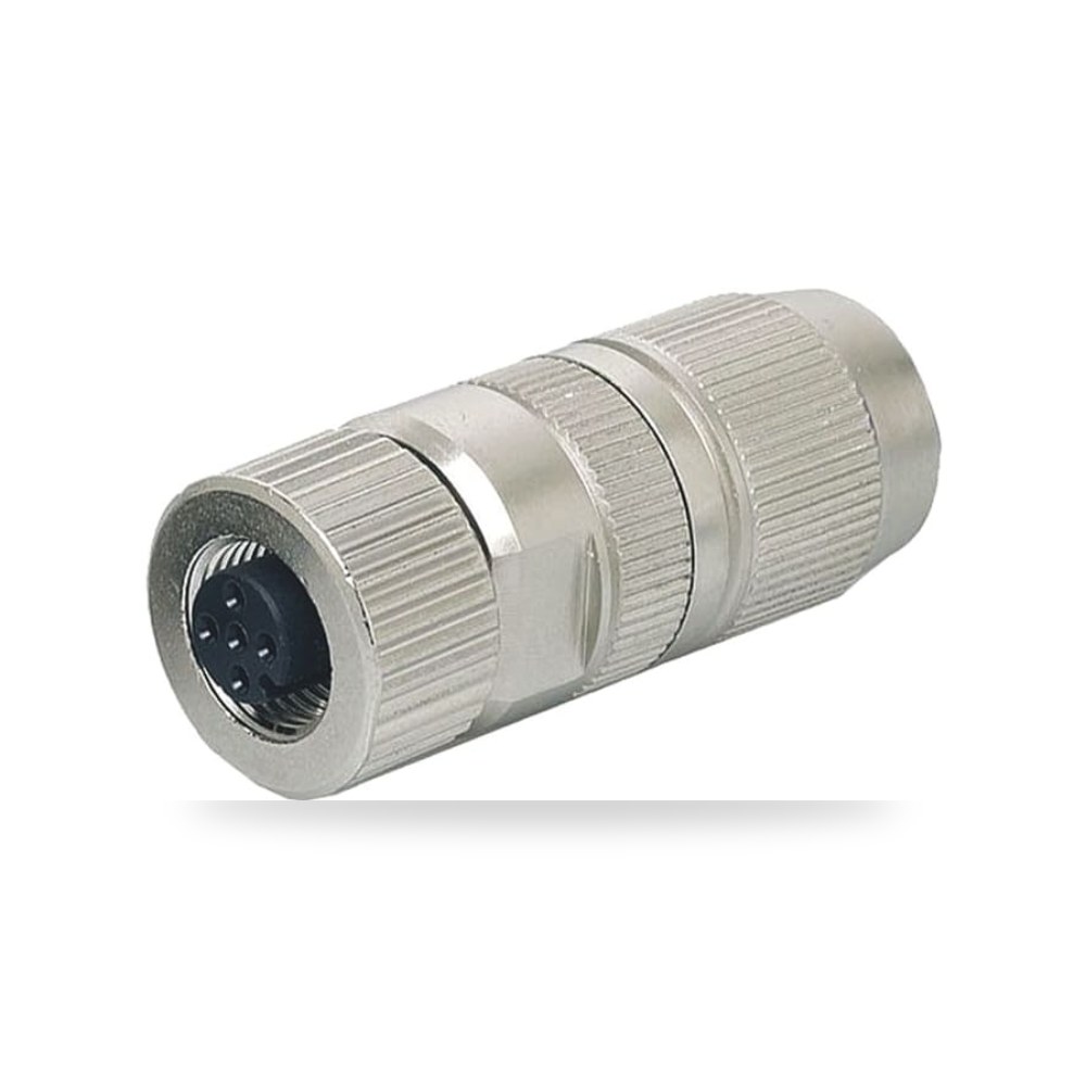 موصل دائري صناعي معتمد M12 2 أطراف كابل فئة ريمكو للتوريدات الصناعية (Reemco Industrial)