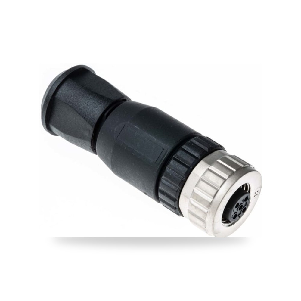 موصل دائري صناعي معتمد M12 5 طراز B ريمكو للتوريدات الصناعية (Reemco Industrial)
