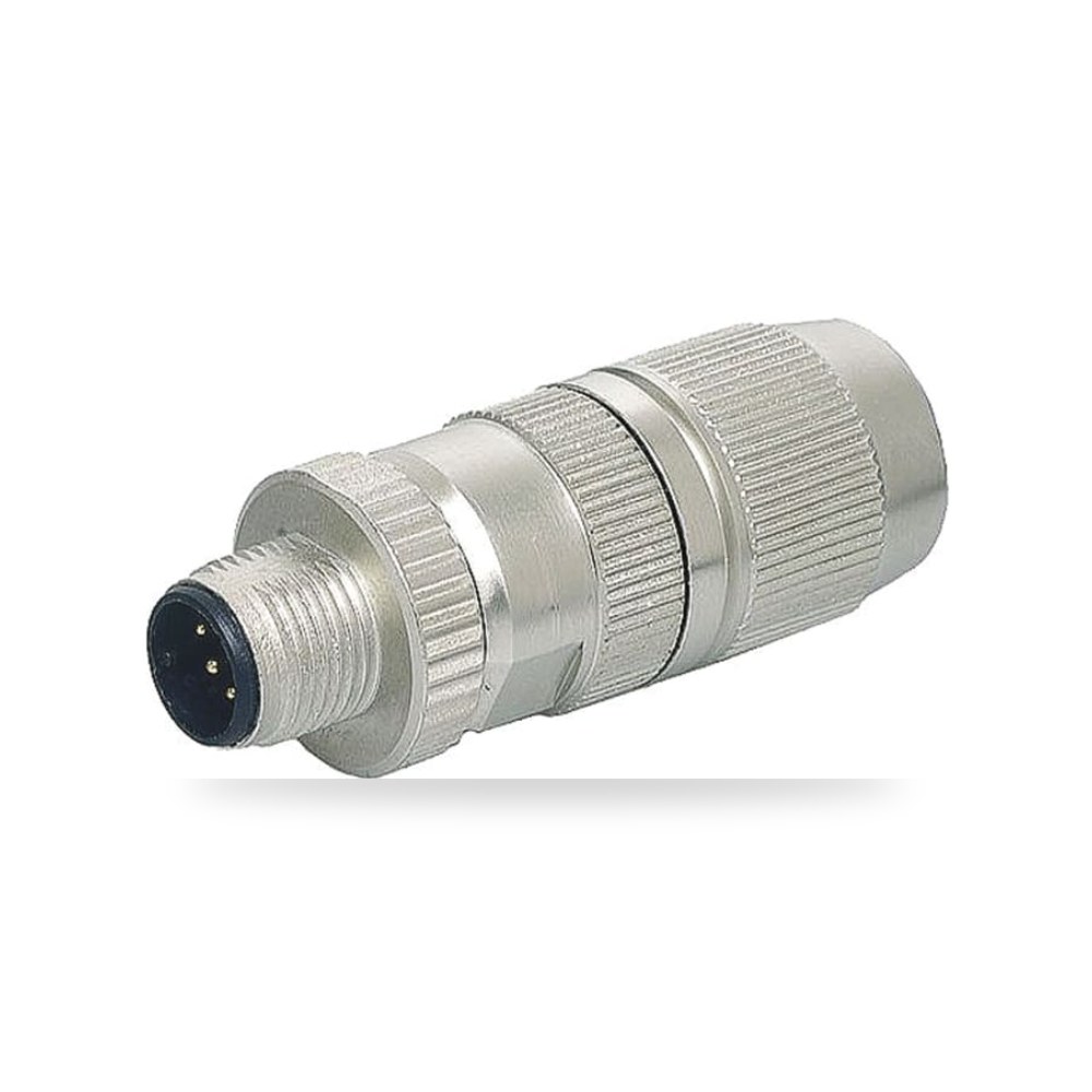 موصل دائري صناعي M12 4 أطراف طراز D RS PRO ريمكو للتوريدات الصناعية (Reemco Industrial)