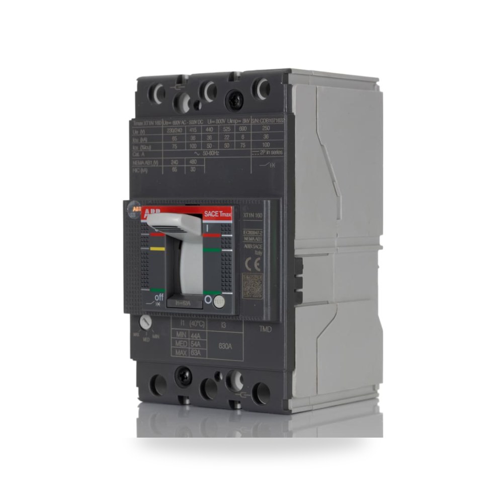 قاطع تيار أوتوماتيكي MCB ثلاثي 63A طراز S RS ريمكو للتوريدات الصناعية (Reemco Industrial)