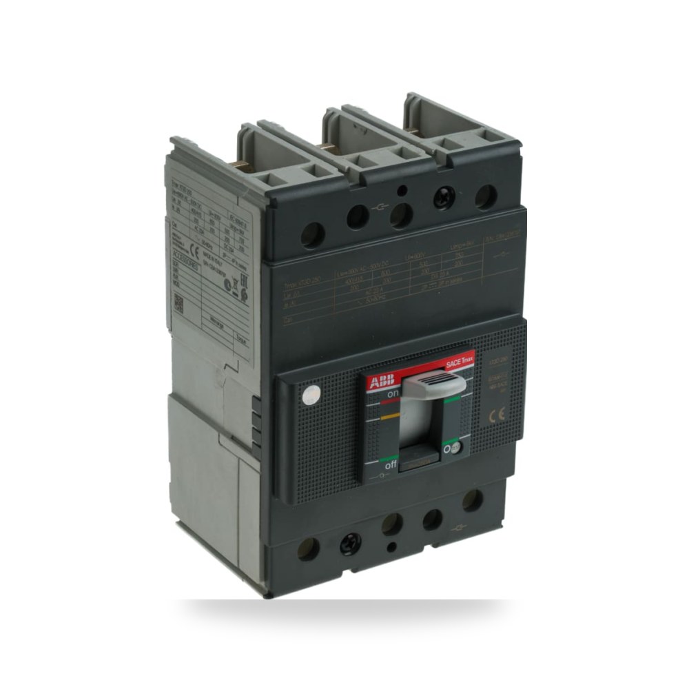 قاطع تيار أوتوماتيكي MCB ثلاثي 250A فولاذي RS ريمكو للتوريدات الصناعية (Reemco Industrial)