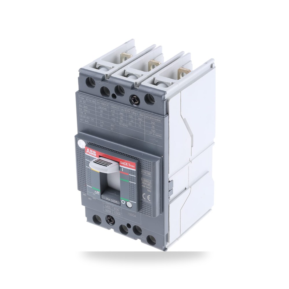 قاطع تيار أوتوماتيكي MCB ثلاثي 100A طراز K RS ريمكو للتوريدات الصناعية (Reemco Industrial)