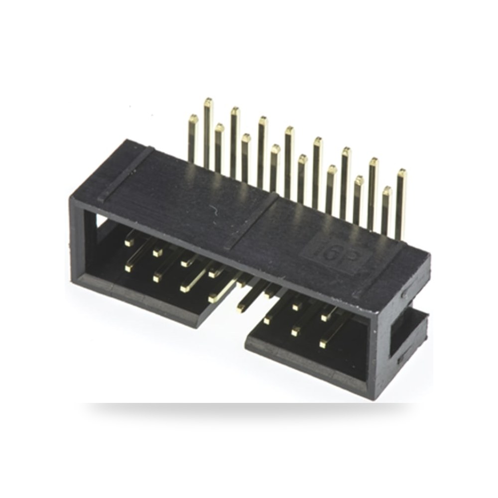 موصل وبن هيدر بوردات PCB 16 خط خطوة 2.54 طراز ريمكو للتوريدات الصناعية (Reemco Industrial)
