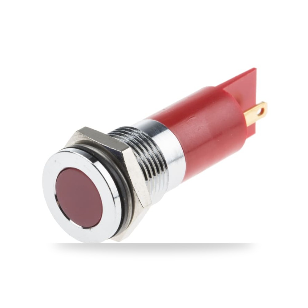 لمبة بيان وإشارة لوحات 110V DC أحمر صناعي RS ريمكو للتوريدات الصناعية (Reemco Industrial)