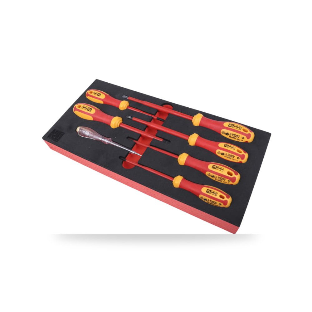 مفك براغي عازل 1000V SLOTTED صلب أصلي معتمد ريمكو للتوريدات الصناعية (Reemco Industrial)