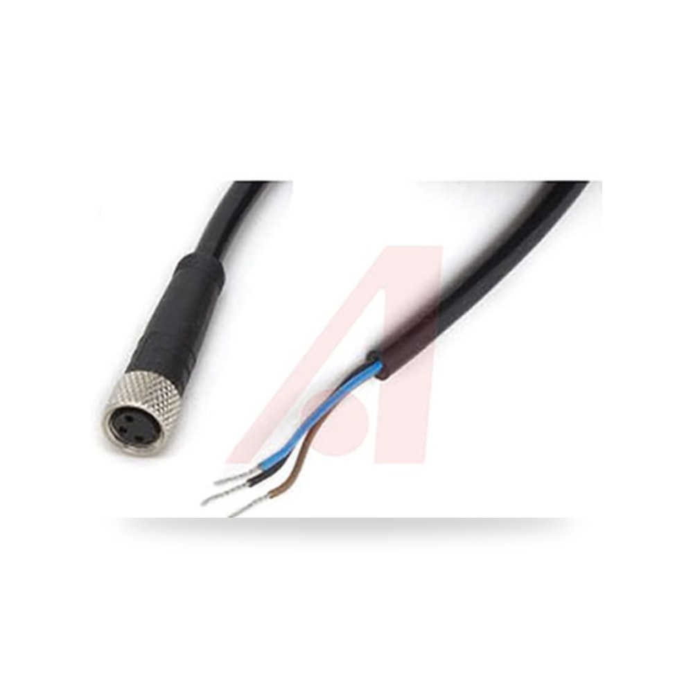 كابل توصيل حساسات ومشغلات M8 3 طراز J معتمد ريمكو للتوريدات الصناعية (Reemco Industrial)