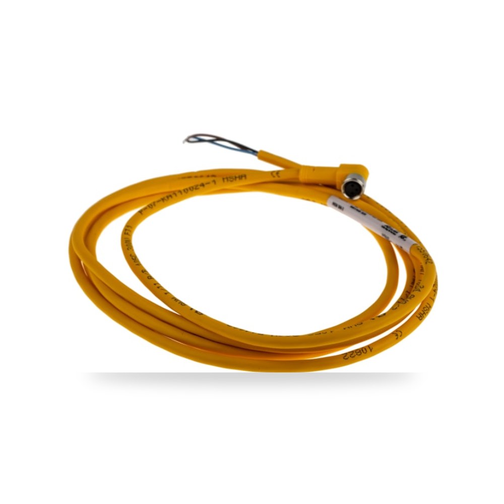 كابل توصيل حساسات ومشغلات M8 3 طراز K صناعي ريمكو للتوريدات الصناعية (Reemco Industrial)