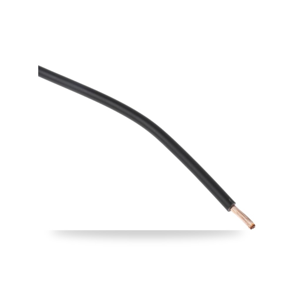 سلك توصيل مرن بوردات 13 AWG أسود 100 طراز ريمكو للتوريدات الصناعية (Reemco Industrial)
