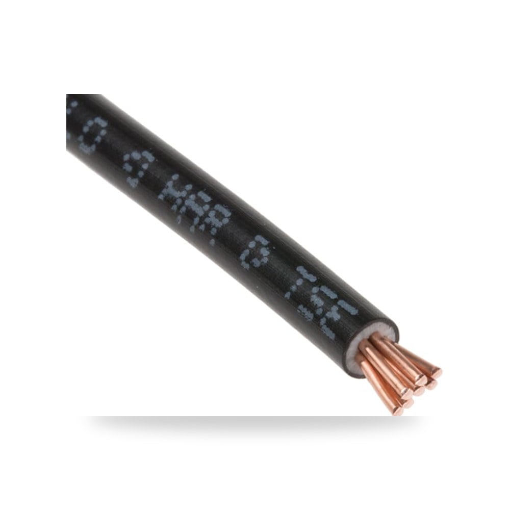 سلك توصيل مرن بوردات 14 AWG أسود معتمد ريمكو للتوريدات الصناعية (Reemco Industrial) موديل