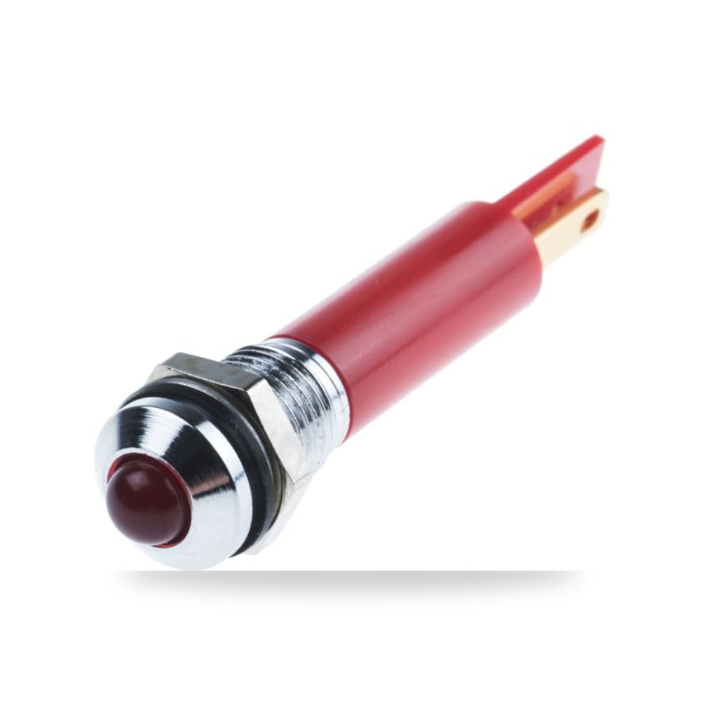 لمبة بيان وإشارة لوحات 12V DC أحمر طراز G RS ريمكو للتوريدات الصناعية (Reemco Industrial)