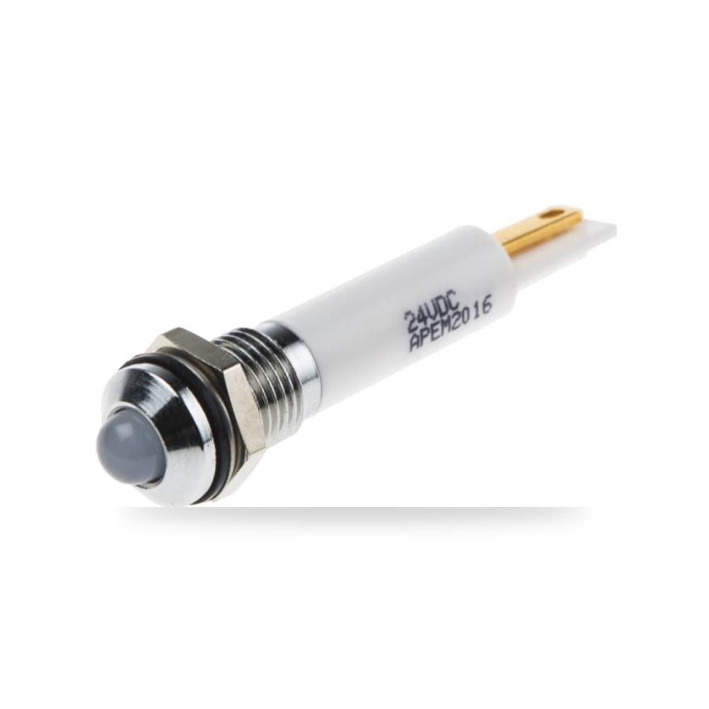 لمبة بيان وإشارة لوحات 24V DC أبيض طراز T RS ريمكو للتوريدات الصناعية (Reemco Industrial)