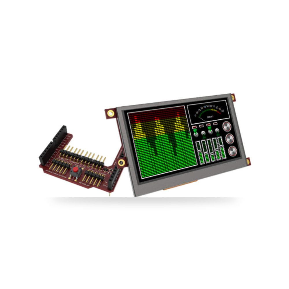 شاشة لمس مقاومية لوحات HMI 4.3 فولاذي RS PRO ريمكو للتوريدات الصناعية (Reemco Industrial)