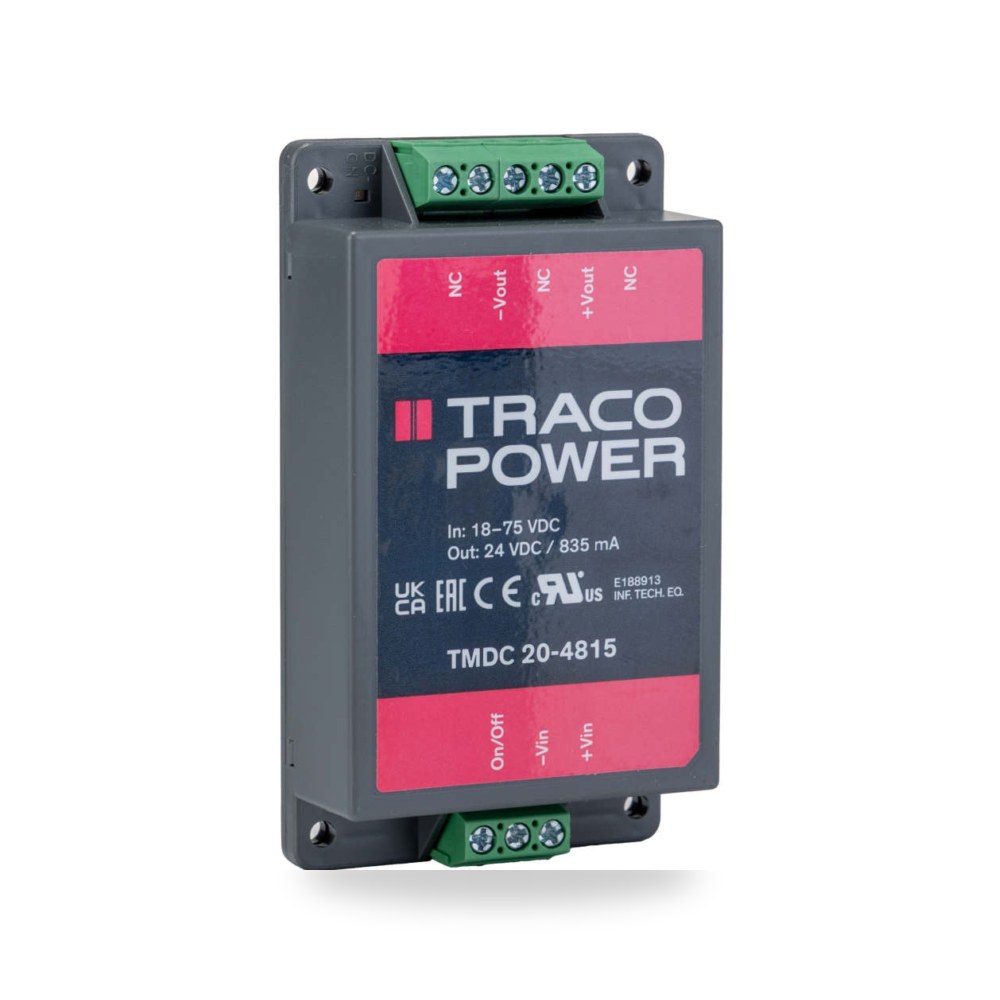 محول جهد DC DC 24 فولت 835 ملي أمبير صناعي RS ريمكو للتوريدات الصناعية (Reemco Industrial)