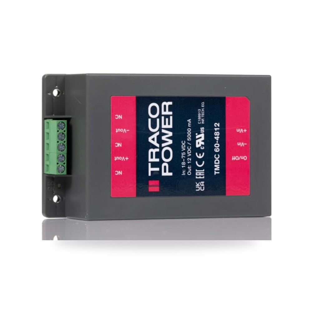 محول جهد DC DC 12 فولت 5 أمبير عالي الكفاءة ريمكو للتوريدات الصناعية (Reemco Industrial)