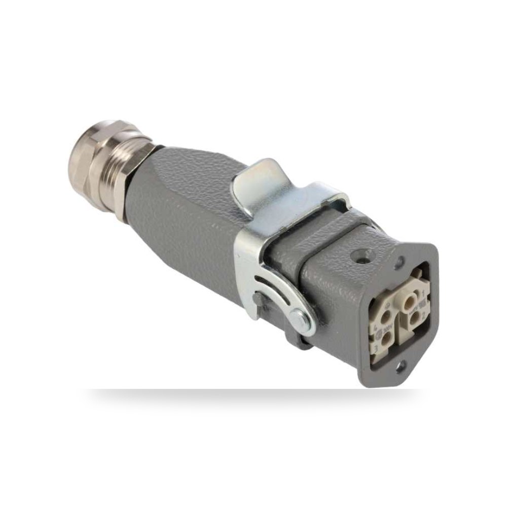موصل قدرة كهربائي شاق HAN 4A 4 خط 10A RS PRO ريمكو للتوريدات الصناعية (Reemco Industrial)