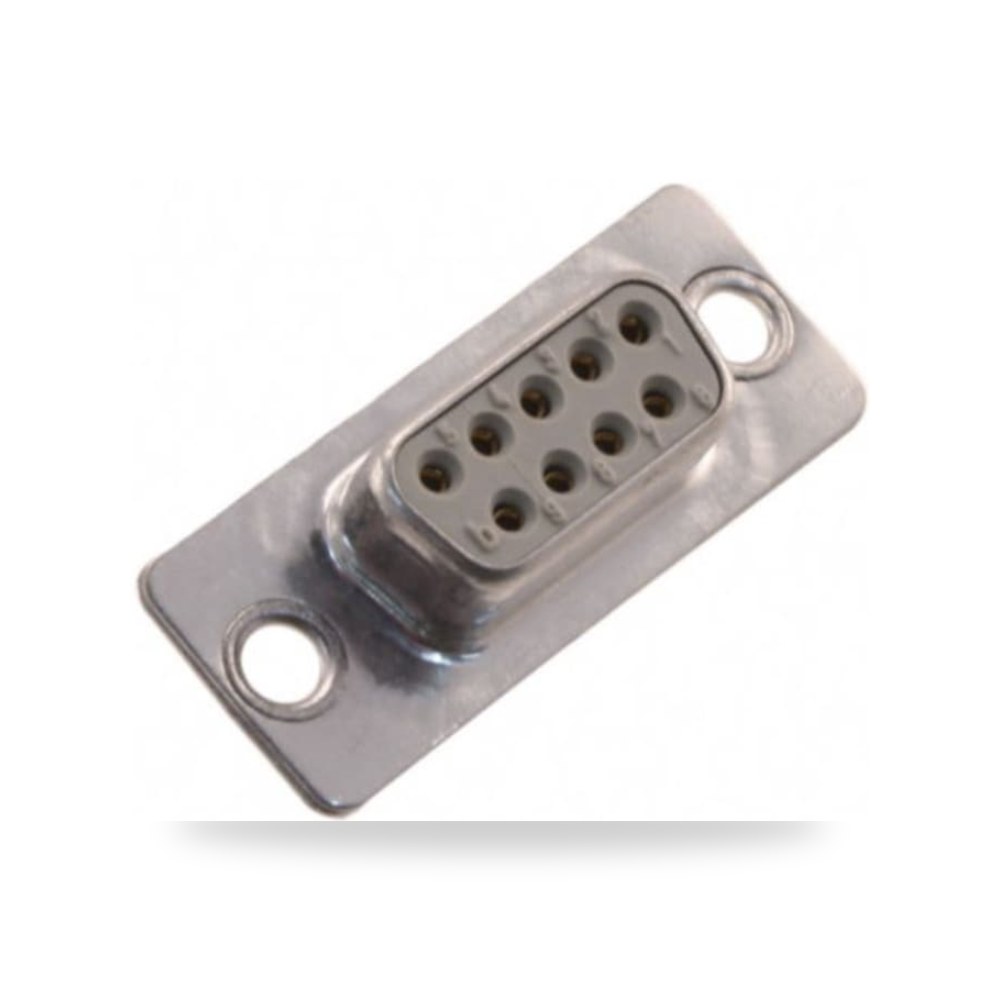 موصل D Sub لوحات تحكم 9 خط أنثى طراز F شاق RS ريمكو للتوريدات الصناعية (Reemco Industrial)
