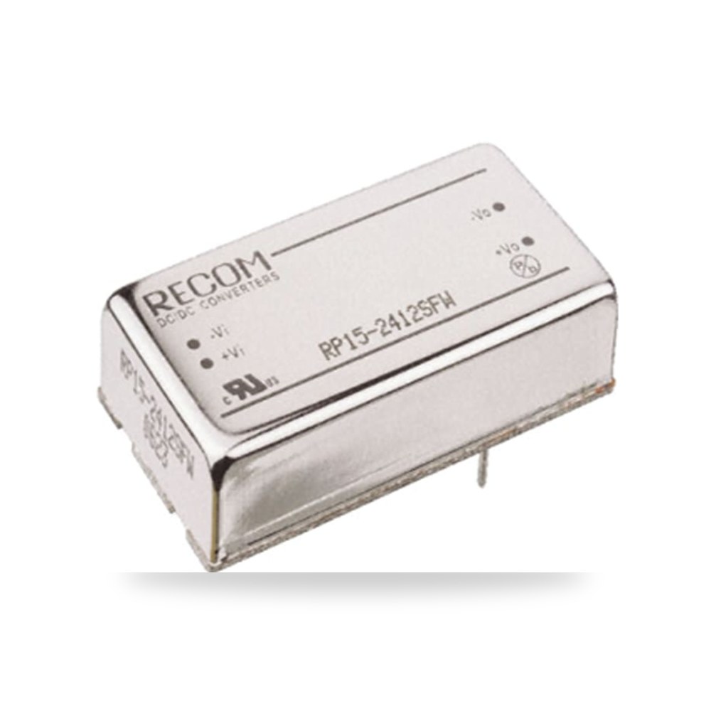 محول جهد DC DC 15 فولت 15 واط مقاوم للظروف ريمكو للتوريدات الصناعية (Reemco Industrial)