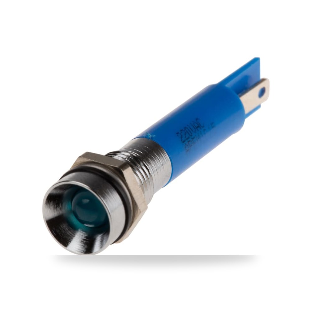 لمبة بيان وإشارة لوحات 220V AC أزرق أداء عالي ريمكو للتوريدات الصناعية (Reemco Industrial)
