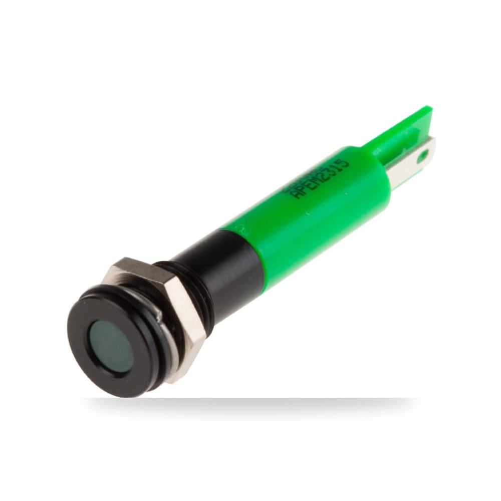 لمبة بيان وإشارة لوحات 220V AC أخضر لوحات ريمكو للتوريدات الصناعية (Reemco Industrial)