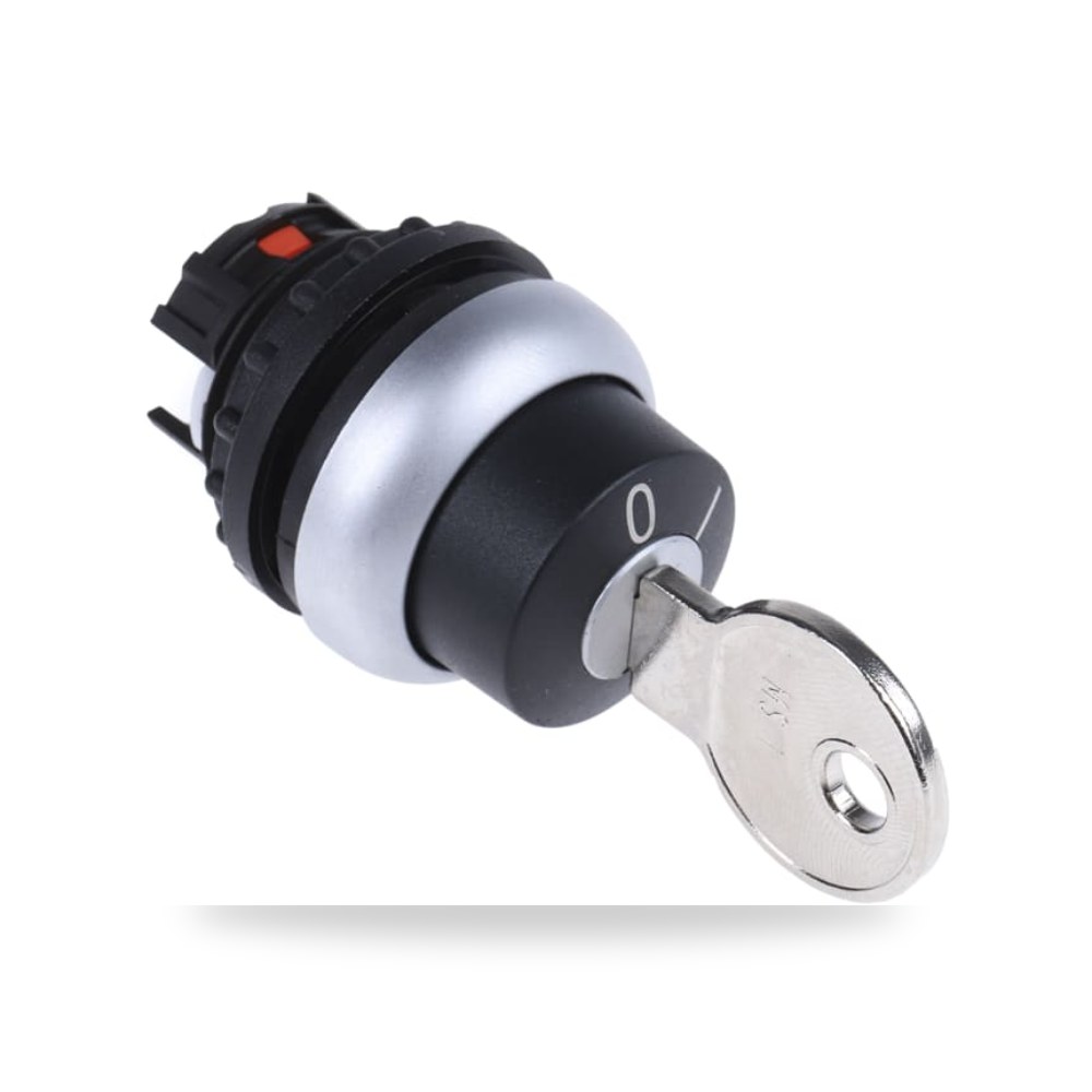رأس مفتاح تشغيل بمفتاح أمان للوحات 22 مم طراز ريمكو للتوريدات الصناعية (Reemco Industrial)