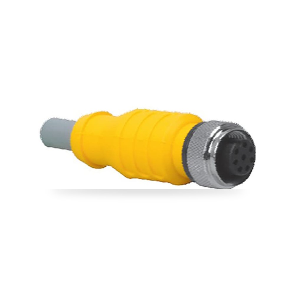 كابل توصيل حساسات ومشغلات M12 8 أطراف طراز Z ريمكو للتوريدات الصناعية (Reemco Industrial)
