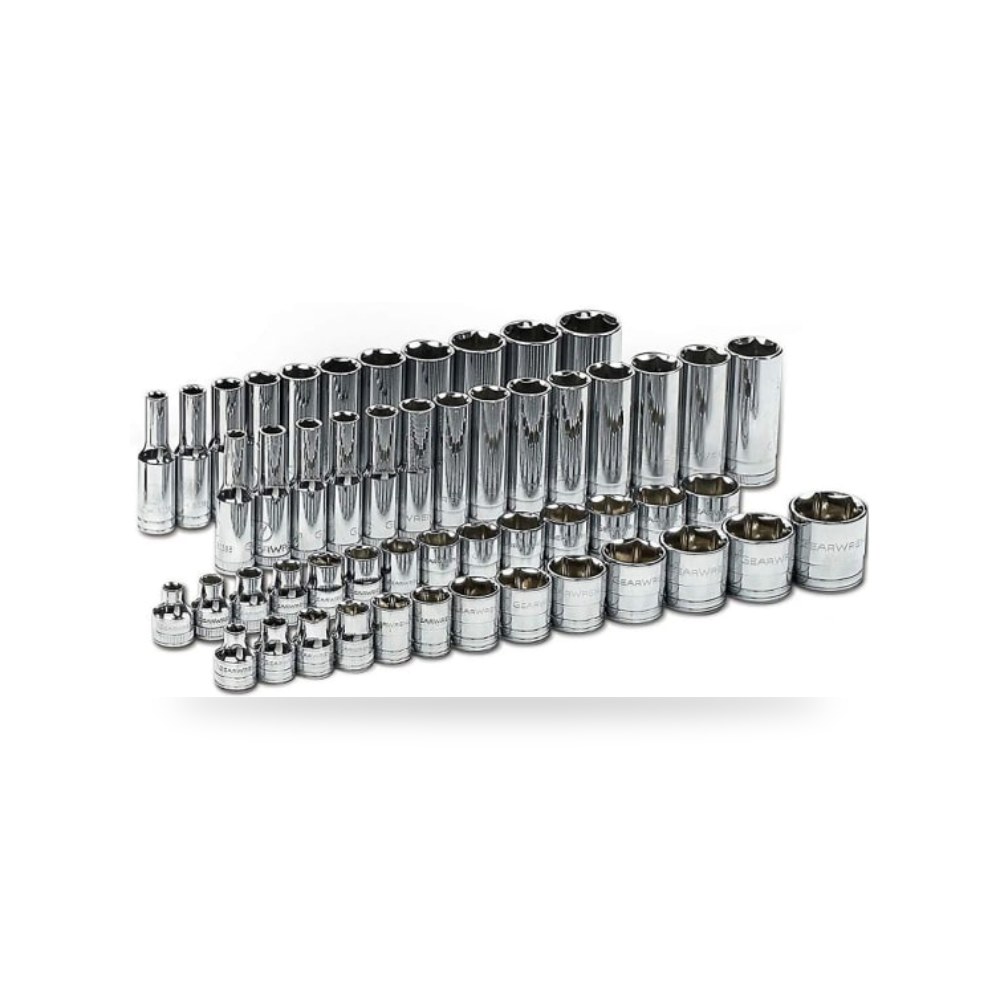 طقم لقم ومفاتيح بكس وسيستم 56 قطعة درايف 3 - 8 ريمكو للتوريدات الصناعية (Reemco Industrial)
