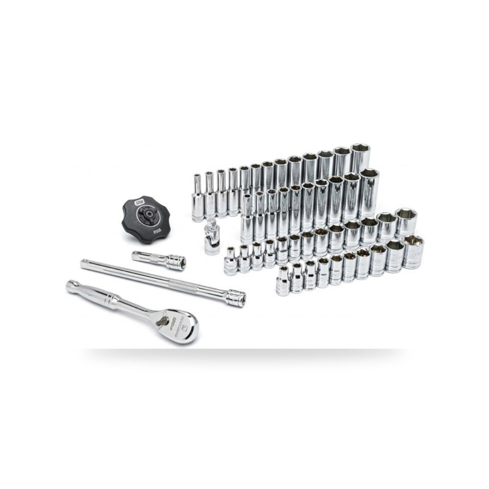 طقم لقم ومفاتيح بكس وسيستم 51 قطعة درايف 1 - 4 ريمكو للتوريدات الصناعية (Reemco Industrial)