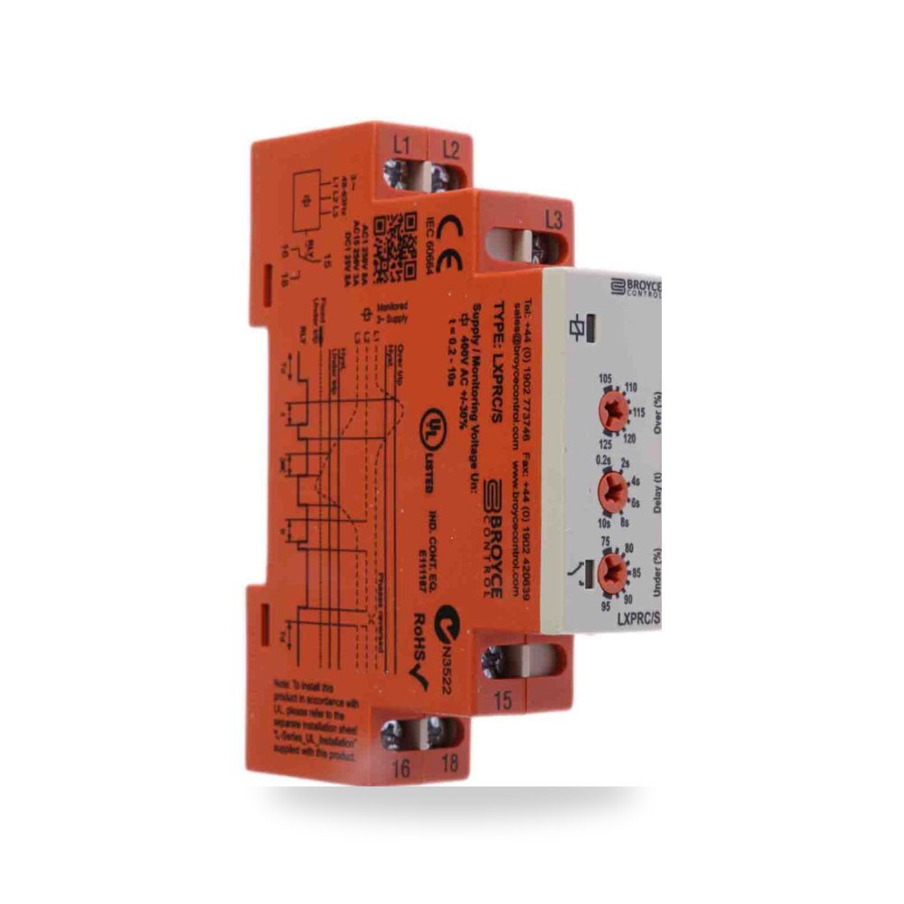 ريليه مراقبة وحماية فازات صناعي 3 فاز 110V ريمكو للتوريدات الصناعية (Reemco Industrial)