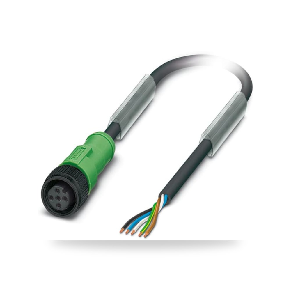 كابل توصيل حساسات ومشغلات M12 5 فئة B D صناعي ريمكو للتوريدات الصناعية (Reemco Industrial)