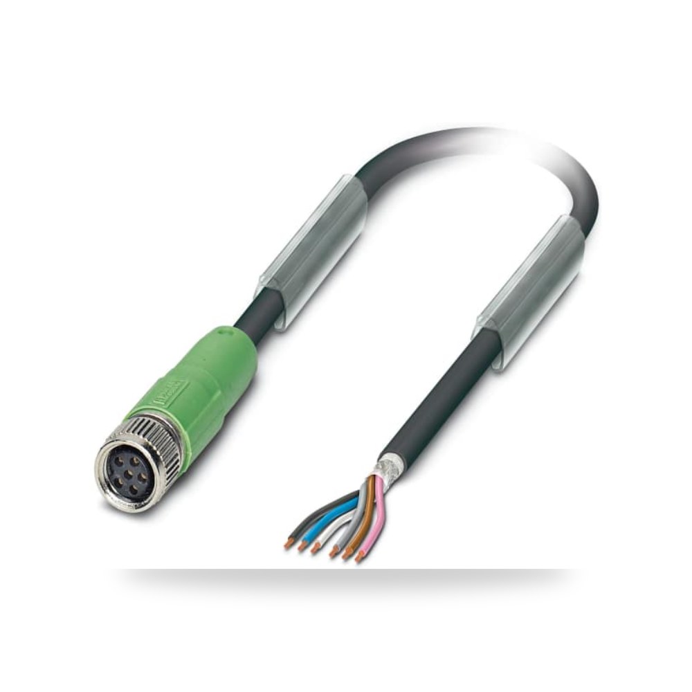 كابل توصيل حساسات ومشغلات M8 6 معتمد للمشاريع ريمكو للتوريدات الصناعية (Reemco Industrial)