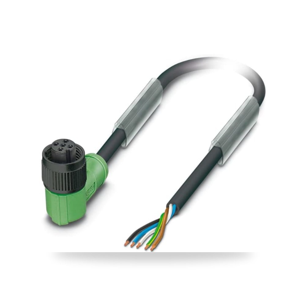 كابل توصيل حساسات ومشغلات M12 5 فئة B E صناعي ريمكو للتوريدات الصناعية (Reemco Industrial)