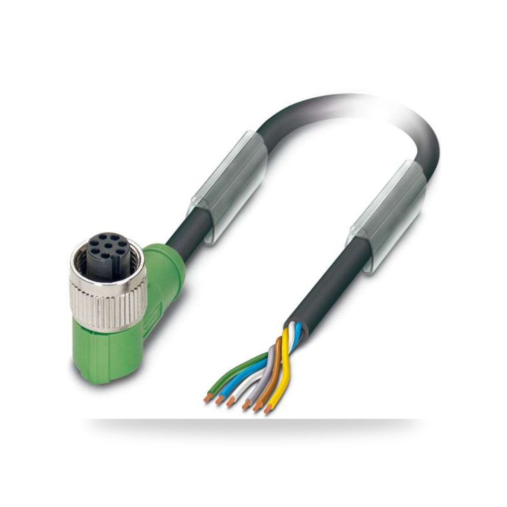 كابل توصيل حساسات ومشغلات M12 6 صناعي RS PRO ريمكو للتوريدات الصناعية (Reemco Industrial)