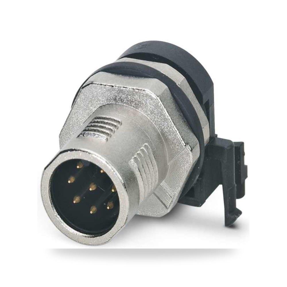 موصل دائري صناعي معتمد M12 8 أطراف أنثى طراز ريمكو للتوريدات الصناعية (Reemco Industrial)