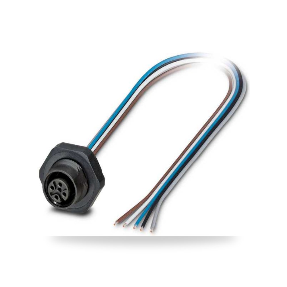 كابل توصيل حساسات ومشغلات M12 5 فئة B G صناعي ريمكو للتوريدات الصناعية (Reemco Industrial)