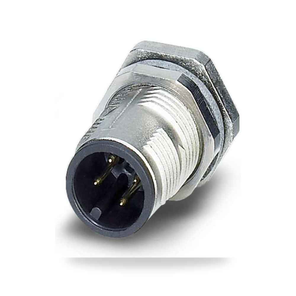 موصل دائري صناعي معتمد M12 4 أطراف ذكر طراز Y ريمكو للتوريدات الصناعية (Reemco Industrial)