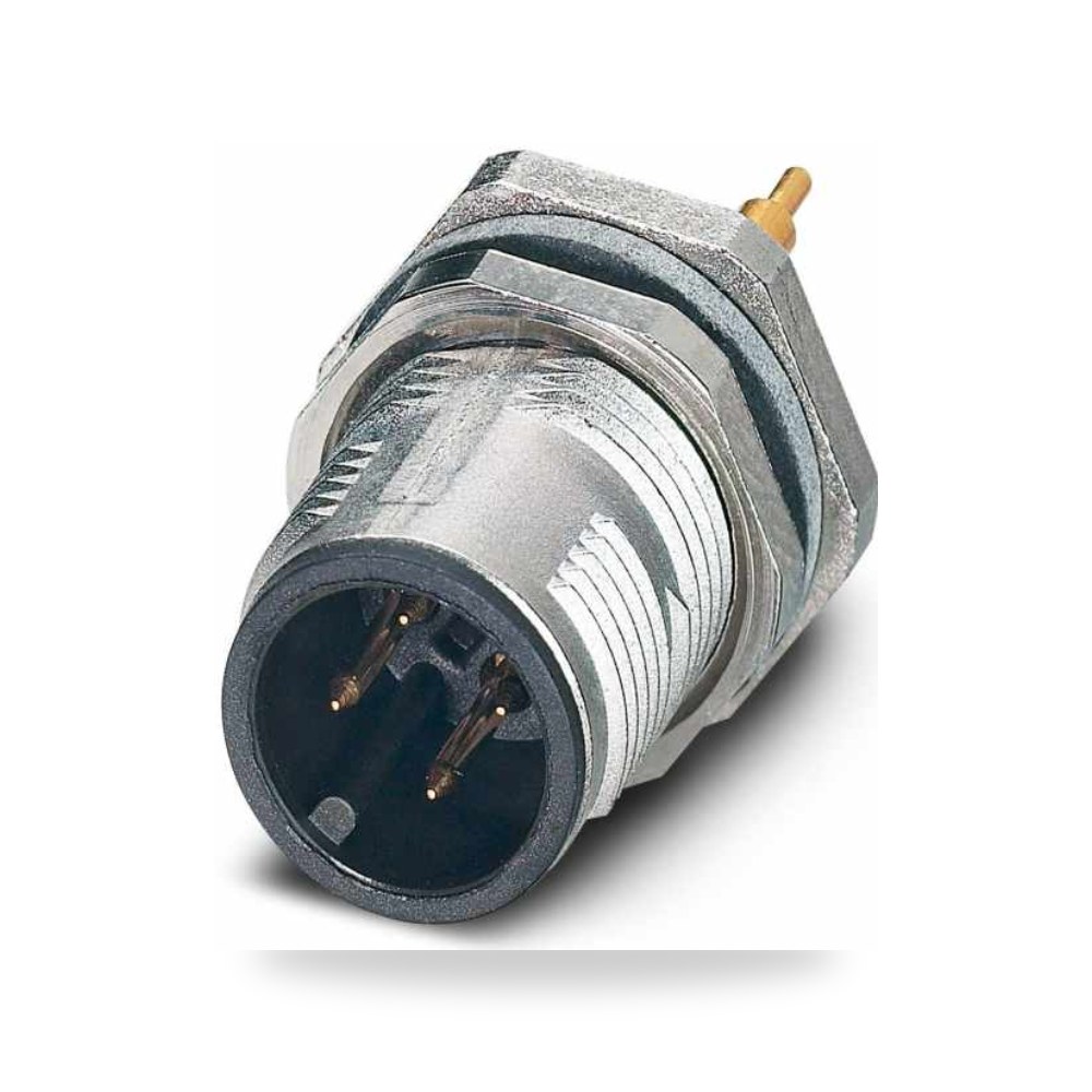 موصل دائري صناعي معتمد M12 4 أطراف ذكر طراز Z ريمكو للتوريدات الصناعية (Reemco Industrial)