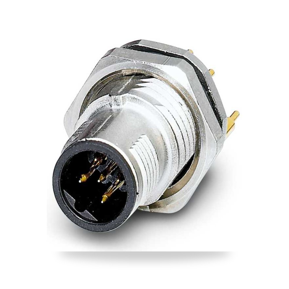 موصل دائري صناعي معتمد M12 5 أطراف ذكر طراز V ريمكو للتوريدات الصناعية (Reemco Industrial)