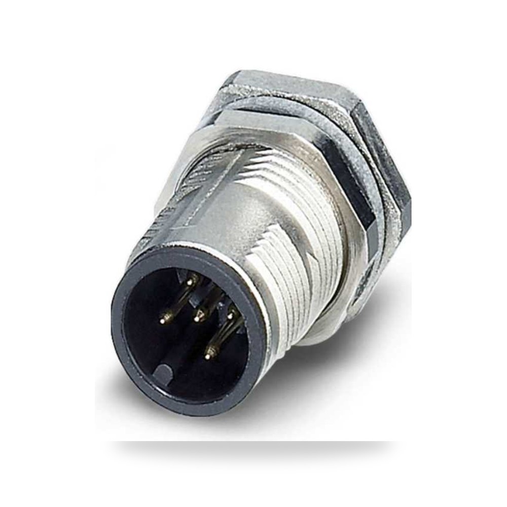 موصل دائري صناعي معتمد M12 5 أطراف ذكر طراز X ريمكو للتوريدات الصناعية (Reemco Industrial)
