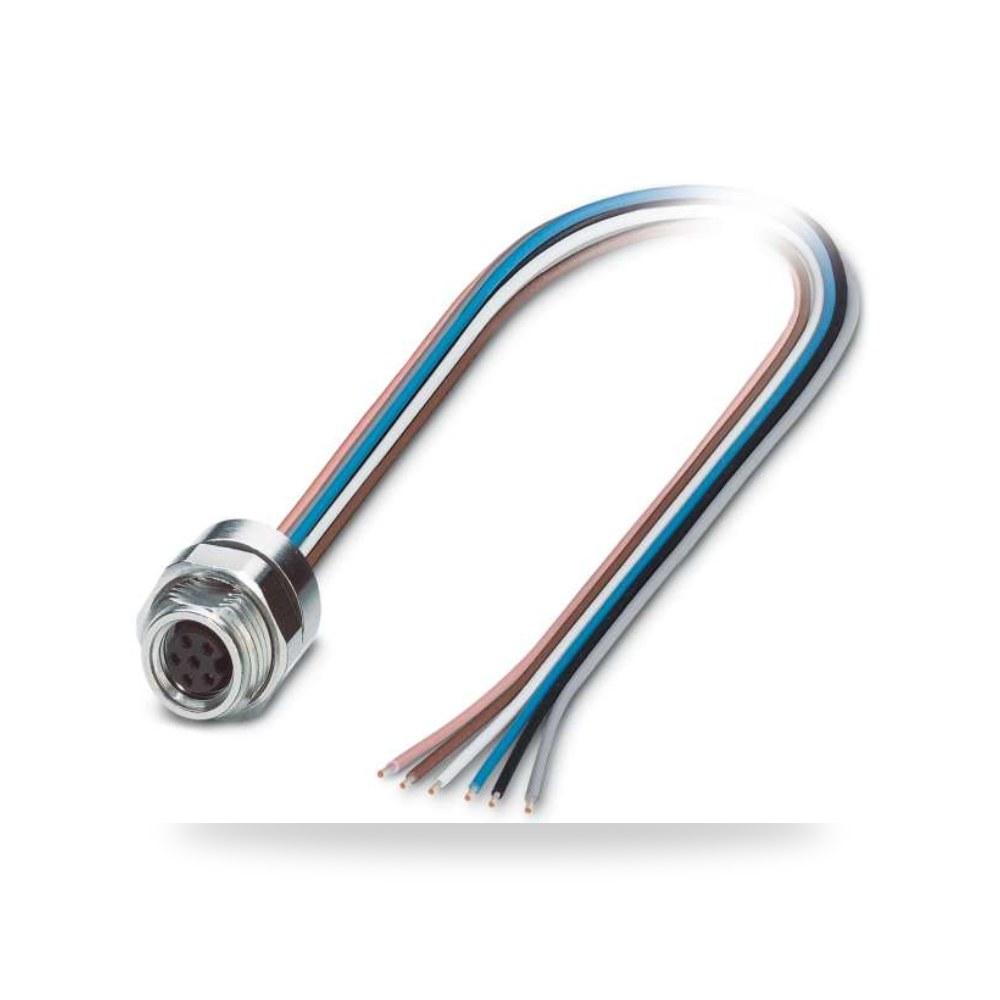 كابل توصيل حساسات ومشغلات M8 6 أطراف طراز ريمكو للتوريدات الصناعية (Reemco Industrial) موديل