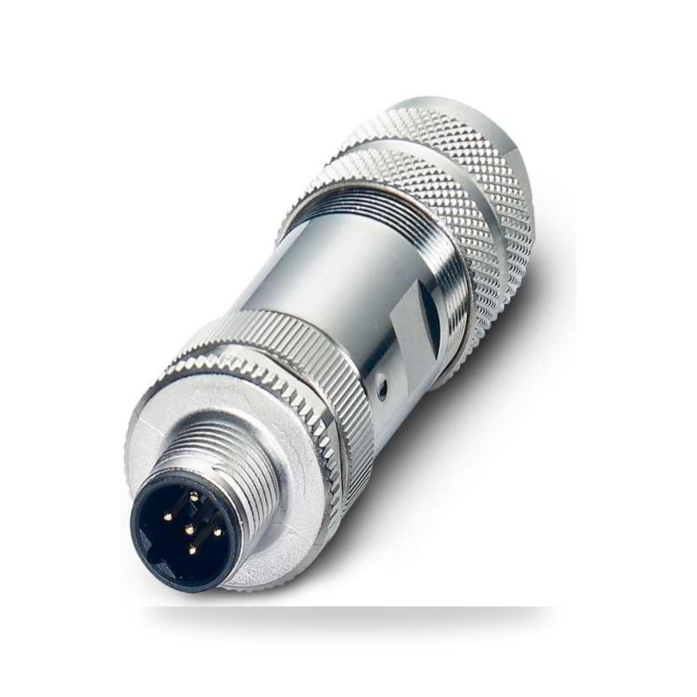 موصل دائري صناعي معتمد M12 5 أطراف ذكر طراز Y ريمكو للتوريدات الصناعية (Reemco Industrial)