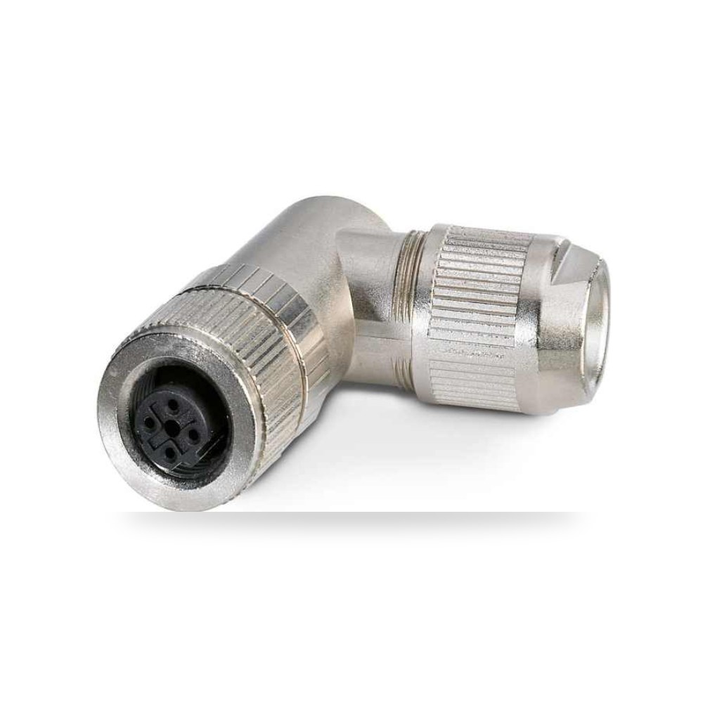 موصل دائري صناعي معتمد M12 4 طراز F ريمكو للتوريدات الصناعية (Reemco Industrial)