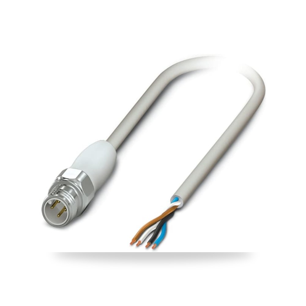 كابل توصيل حساسات ومشغلات M12 4 فئة E T صناعي ريمكو للتوريدات الصناعية (Reemco Industrial)