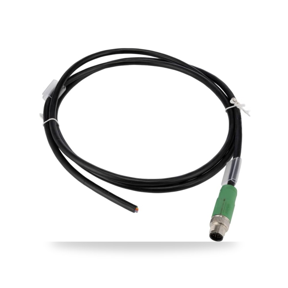 كابل توصيل حساسات ومشغلات M12 12 أطراف لوحات ريمكو للتوريدات الصناعية (Reemco Industrial)